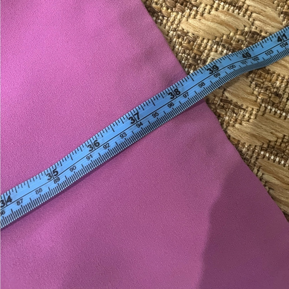 Halston Dress - Women’s 4 Purple - Designer Halter Knee Length - Picture 9 of 10